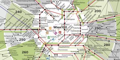 Vienna khu 100 bản đồ