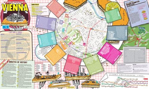 Bản đồ của sử dụng nó Vienna