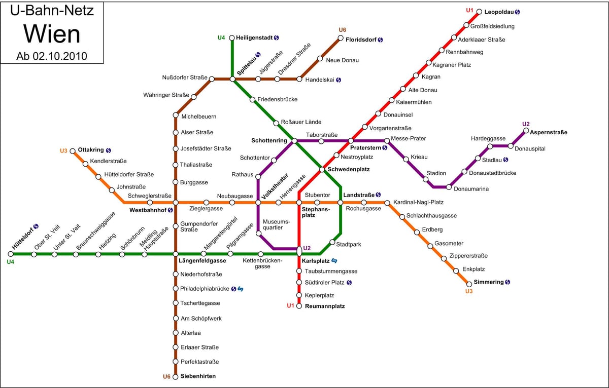 Bản đồ của u Vienna
