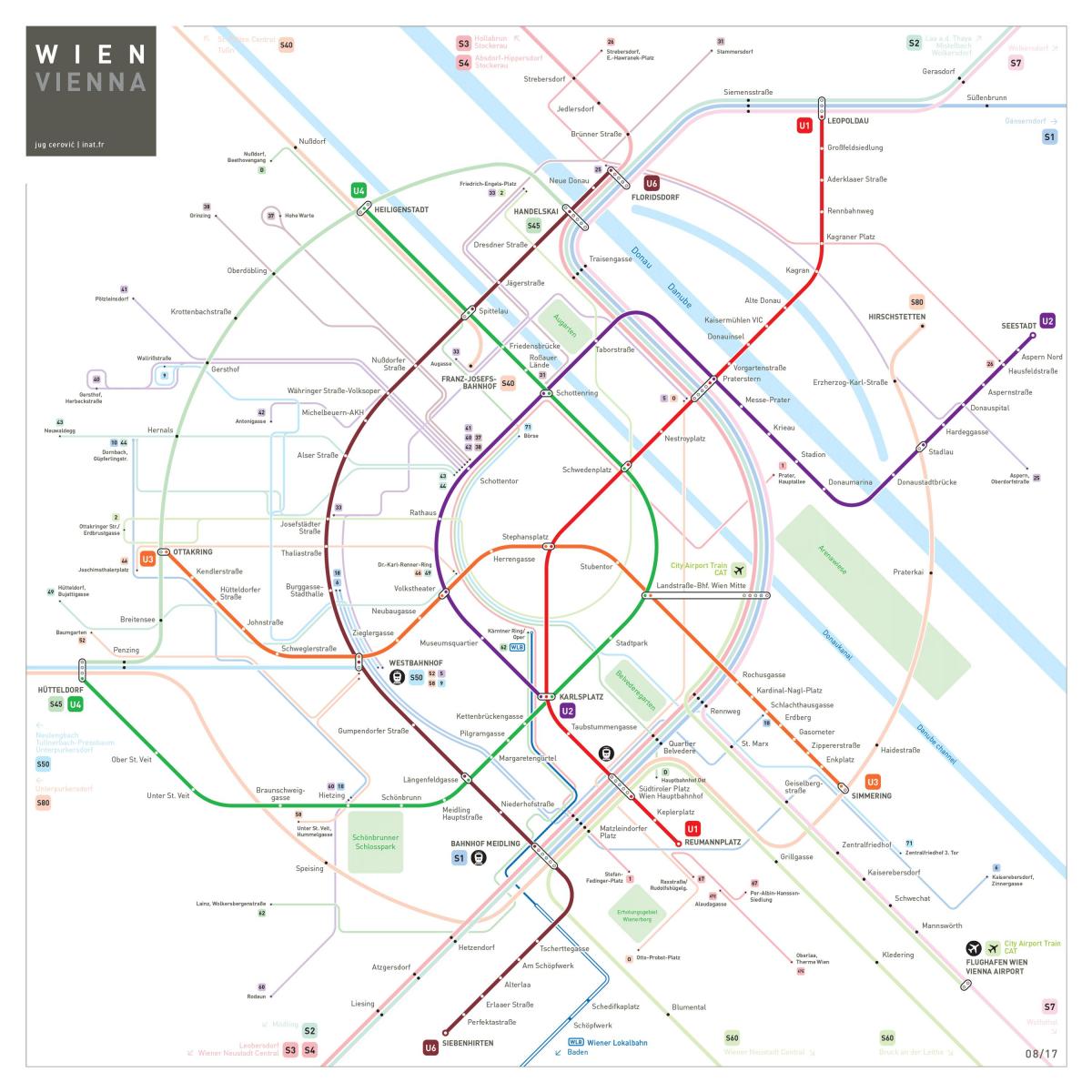 Bản đồ của u4 Vienna