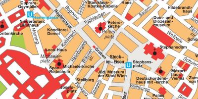 Vienna trung tâm bản đồ