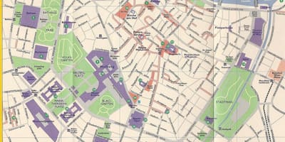 Bản đồ của các cửa hàng ở Vienna 