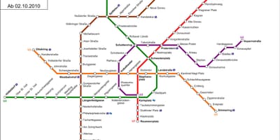 Bản đồ của u Vienna