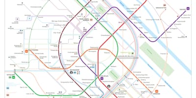 Bản đồ của u4 Vienna