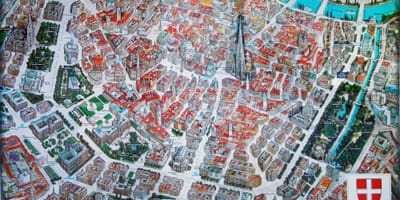 Bản đồ của Vienna 3d