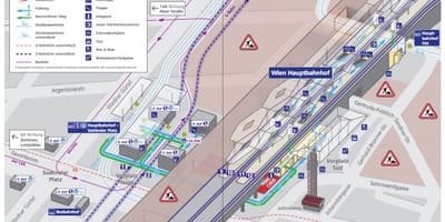 Vienna hbf bản đồ