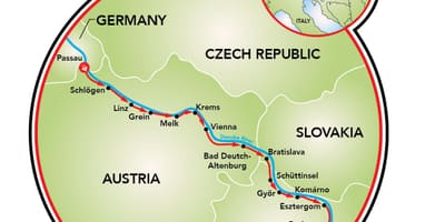 Vienna Vienna xe đạp bản đồ