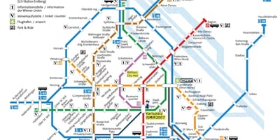 Erdberg trạm xe buýt, Vienna bản đồ